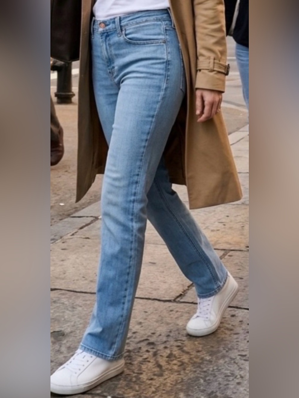 Levi's 525 Light Blue Women's Straight-Leg Jeans